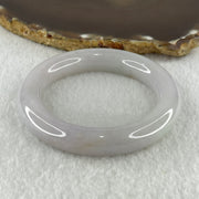 Natural Type A Jelly Faint Lavender Jadeite Bangle 64.29g Inner Diameter 51.4mm 11.4 by 11.2mm (Slight External Line) - Huangs Jadeite and Jewelry Pte Ltd