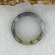Type A Icy Wuji Black Grey with Yellow Jadeite Ring 3.21g 5.8 by 3.2mm US9.2 HK20.5 (Very Slight Internal Fine Line) - Huangs Jadeite and Jewelry Pte Ltd