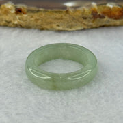 Type A Green Jadeite Ring 3.65g 5.8 by 3.8mm US7.25 HK16 - Huangs Jadeite and Jewelry Pte Ltd