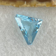 Natural Sky Blue Topaz Trillion Shape 10.16ct 12.9 by 9.3 by 4.3mm - Huangs Jadeite and Jewelry Pte Ltd