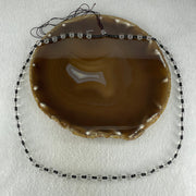 Clear Liuli Beads Necklace 20.05g 58cm 6.2mm 56Beads - Huangs Jadeite and Jewelry Pte Ltd