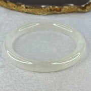 Transparent to White Quartzite Jade Bangle 天山玉手镯 60.6mm Bangle 38.60g 10.3 by 8.5mm - Huangs Jadeite and Jewelry Pte Ltd