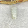 Type A Pea Pod Green Jadeite 2.88g 4.5 by 24.6 by 6.3mm - Huangs Jadeite and Jewelry Pte Ltd