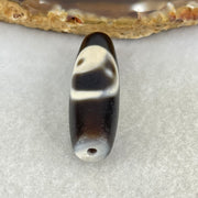 Natural Powerful Tibetan Old Oily Agate Yin Yang Bead Heavenly Master (Tian Zhu) 9.14g 38.1 by 12.3mm - Huangs Jadeite and Jewelry Pte Ltd