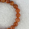 Good Grade Natural Sunstone, Heliolite and Aventurine Feldapar Beads Bracelet 天然金太阳日光石珠手链 21.87g 16 cm 9.1 mm 21 Beads - Huangs Jadeite and Jewelry Pte Ltd