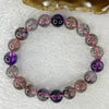 Good Grade Natural Super 7 Crystal Beads Bracelet 天然超级七水晶珠手链 31.95g 17.5cm 10.9mm 19 Beads - Huangs Jadeite and Jewelry Pte Ltd