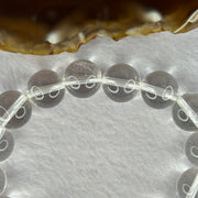 Natural Clear Quartz Beads Bracelet 天然白水晶手链 45.74g 17.5cm 12.9mm 16 Beads - Huangs Jadeite and Jewelry Pte Ltd