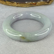 Type A Lavender Green Jadeite Bangle Internal Diameter 54.2mm 109.81g 14.8 by 74.4mm (Very Fine Internal Line) - Huangs Jadeite and Jewelry Pte Ltd