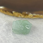 Type A Sky Blue Jadeite Pixiu Pendent A货天空蓝色翡翠貔貅牌  9.56g 22.0 by 14.6 by 14.6 mm - Huangs Jadeite and Jewelry Pte Ltd