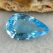 Natural Sky Blue Topaz Teardrop Shape 11.62ct 19.4 by 12.3 by 6.8mm - Huangs Jadeite and Jewelry Pte Ltd