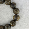 Natural Old Wild Malaysia Agarwood Bracelet (Sinking Type) 天然老野生马来西亚沉香手链 33.01g 19cm 16.1mm 14 Beads - Huangs Jadeite and Jewelry Pte Ltd