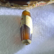 Natural Powerful Tibetan Old Oily Agate Rat Dzi Bead Heavenly Master (Tian Zhu) 鼠天珠 9.55g 39.3 by 12.5mm - Huangs Jadeite and Jewelry Pte Ltd