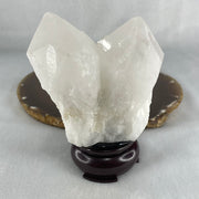 Natural Milky White Quartz Display 338.24g 76.4 by 47.9 by 107.5mm - Huangs Jadeite and Jewelry Pte Ltd