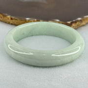 Type A Sky Blue Jadeite Bangle Internal Diameter 57.9mm 74.84g 14.3 by 9.5mm (Close to Perfect) - Huangs Jadeite and Jewelry Pte Ltd