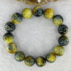 Natural Mixed Colour Tiger Eye Bracelet 彩色虎眼水晶手链 60.46g 14.5mm 15 Beads - Huangs Jadeite and Jewelry Pte Ltd