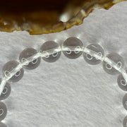 Natural Clear Quartz Bracelet 天然白水晶手链 30.28g 17cm 10.6mm 19 Beads - Huangs Jadeite and Jewelry Pte Ltd
