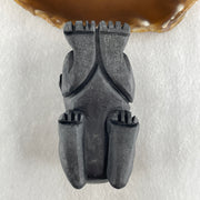 Rare Natural Tibetan Meteorite Tektite Pixiu Display 317.2g 94.4 by 46.0 by 45.3mm - Huangs Jadeite and Jewelry Pte Ltd