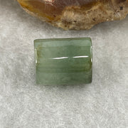 Natural Type A Brownish Green & Green Jadeite Lu Lu Tong Charm Pendant |  Cylinder Smooth Fortune & Career Breakthrough (2.45g | 12.0 x 9.3mm) - Huangs Jadeite and Jewelry Pte Ltd