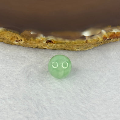 Type A Green Jadeite Bead for Bracelet/Necklace 2.47g 11.4mm - Huangs Jadeite and Jewelry Pte Ltd
