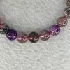 Natural Super 7 Crystal Bracelet 超七手链 24.09g 9.4 mm 22 Beads - Huangs Jadeite and Jewelry Pte Ltd