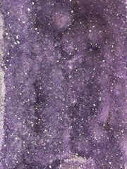 Natural Brazil Amethyst Cave with White Calcite 19,4142kg 270.0x182.0x560.0mm - Huangs Jadeite and Jewelry Pte Ltd