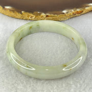 Type A Lavender and Green with Brown Patches Jadeite Bangle Internal Diameter 58.2mm 48.01g 12.3 by 7.6mm (Very Slight Internal Lines) - Huangs Jadeite and Jewelry Pte Ltd