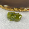 Type A Brown with Green Jadeite Pixiu Pendent A货黄加绿色翡翠貔貅牌 9.67g 25.7 by 14.1 by 12.5 mm - Huangs Jadeite and Jewelry Pte Ltd