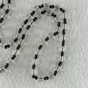 Clear Liuli Beads Necklace 20.05g 56cm 6.3mm 57Beads - Huangs Jadeite and Jewelry Pte Ltd