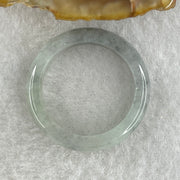 Type A Natural Grey Wuji with Lavender Piao Hua Jadeite Ring 3.52g 5.3. by 3.4mm US 9.2 HK 20.4 ( Close to Perfect ) - Huangs Jadeite and Jewelry Pte Ltd