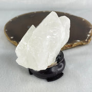 Natural Milky White Quartz Display 241.05g 84.2 by 48.5 by 77.0mm - Huangs Jadeite and Jewelry Pte Ltd
