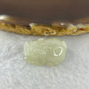 Type A Jelly Faint Yellow Jadeite Pixiu Pendent A货浅黄色翡翠貔貅牌 6.60g 22.1 by 12.6 by 11.4 mm - Huangs Jadeite and Jewelry Pte Ltd