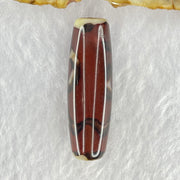 Natural Powerful Tibetan Old Oily Agate Sky Door Serenity 1 Eye Dzi Bead Heavenly Master (Tian Zhu) 一眼天诛 8.75g 37.8 by 12.0mm - Huangs Jadeite and Jewelry Pte Ltd