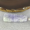 Type A Bright Lavender Bamboo and Ping An Kou Pendent Necklace 39.26g by 54.4 by 21.8 by 13.2 mm - Huangs Jadeite and Jewelry Pte Ltd
