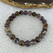 Natural Auralite Crystal Bracelet 极光手链 15.71g 7.9 mm 24 Beads - Huangs Jadeite and Jewelry Pte Ltd