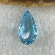 Natural Sky Blue Topaz Teardrop Shape 7.86ct 15.9 by 9.4 by 6.7mm - Huangs Jadeite and Jewelry Pte Ltd