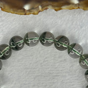 Very Good Grade Natural Green Phantom Quartz Beads Bracelet 31.65g 17cm 10.8mm 19 Beads - Huangs Jadeite and Jewelry Pte Ltd