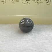 Type A Grey Wuji Jadeite Beads for Bracelet/Necklace/Earring/Ring 1.81g 10.2mm - Huangs Jadeite and Jewelry Pte Ltd