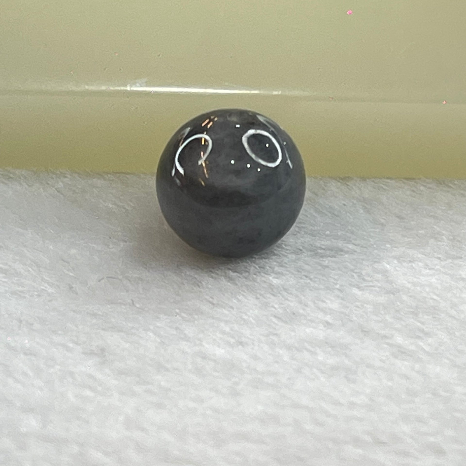 Type A Grey Wuji Jadeite Beads for Bracelet/Necklace/Earring/Ring 1.85g 10.2mm - Huangs Jadeite and Jewelry Pte Ltd