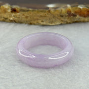Type A Lavender Jadeite Ring 4.35g 6.9 by 3.7mm US9.5 HK21 - Huangs Jadeite and Jewelry Pte Ltd