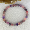 Natural Super 7 Crystal Bracelet 超七手链 11.46g 6.9 mm 28 Beads - Huangs Jadeite and Jewelry Pte Ltd