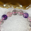 Above Average Grade Natural Super 7 Crystal Beads Bracelet 天然超级七水晶珠手链 42.68g 18cm 12.3mm 17 Beads - Huangs Jadeite and Jewelry Pte Ltd