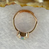 Natural Opal In 925 Sliver in Rose Gold Color Ring 2.39g 7.5 by 5.2 by 3.5 mm - Huangs Jadeite and Jewelry Pte Ltd