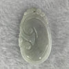 Type A Jelly Lavender with Faint Green Jadeite Ruyi 如意 49.25g 42.5 by 23.8 by 5.3mm - Huangs Jadeite and Jewelry Pte Ltd