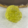 Natural Citrine Three Legged Toad Display 121g 72.3 by 43.5 by 31.6mm - Huangs Jadeite and Jewelry Pte Ltd