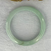 Type A Sky Blue Jadeite Bangle Inner Diameter 55.8mm 47.35g 10.1 by 8.4 mm (Slight Internal Lines) - Huangs Jadeite and Jewelry Pte Ltd