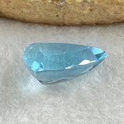 Natural Sky Blue Topaz Trillion Shape 7.69ct 14.4 by 10.2 by 6.9mm - Huangs Jadeite and Jewelry Pte Ltd