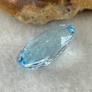 Natural Sky Blue Topaz Oval Shape 14.46ct 18.6 by 13.1 by 7.6mm - Huangs Jadeite and Jewelry Pte Ltd