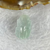 Type A Lavender Green Jadeite Pixiu Pendent A货紫绿色翡翠貔貅牌 4.83g 22.1 by 13.7 by 8.1 mm - Huangs Jadeite and Jewelry Pte Ltd