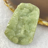 Type A Green Jadeite Shan Shui 9.41g 26.5 by 38.4 by 5.0mm - Huangs Jadeite and Jewelry Pte Ltd