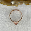 Above Average Grade Natural Super 7 Crystal in 925 Sliver Ring in Rose Gold Color (Adjustable Size) 天然超级七水晶 925 银戒指（可调节尺寸) 1.62g 9.2 by 5.4 by 4.6mm - Huangs Jadeite and Jewelry Pte Ltd